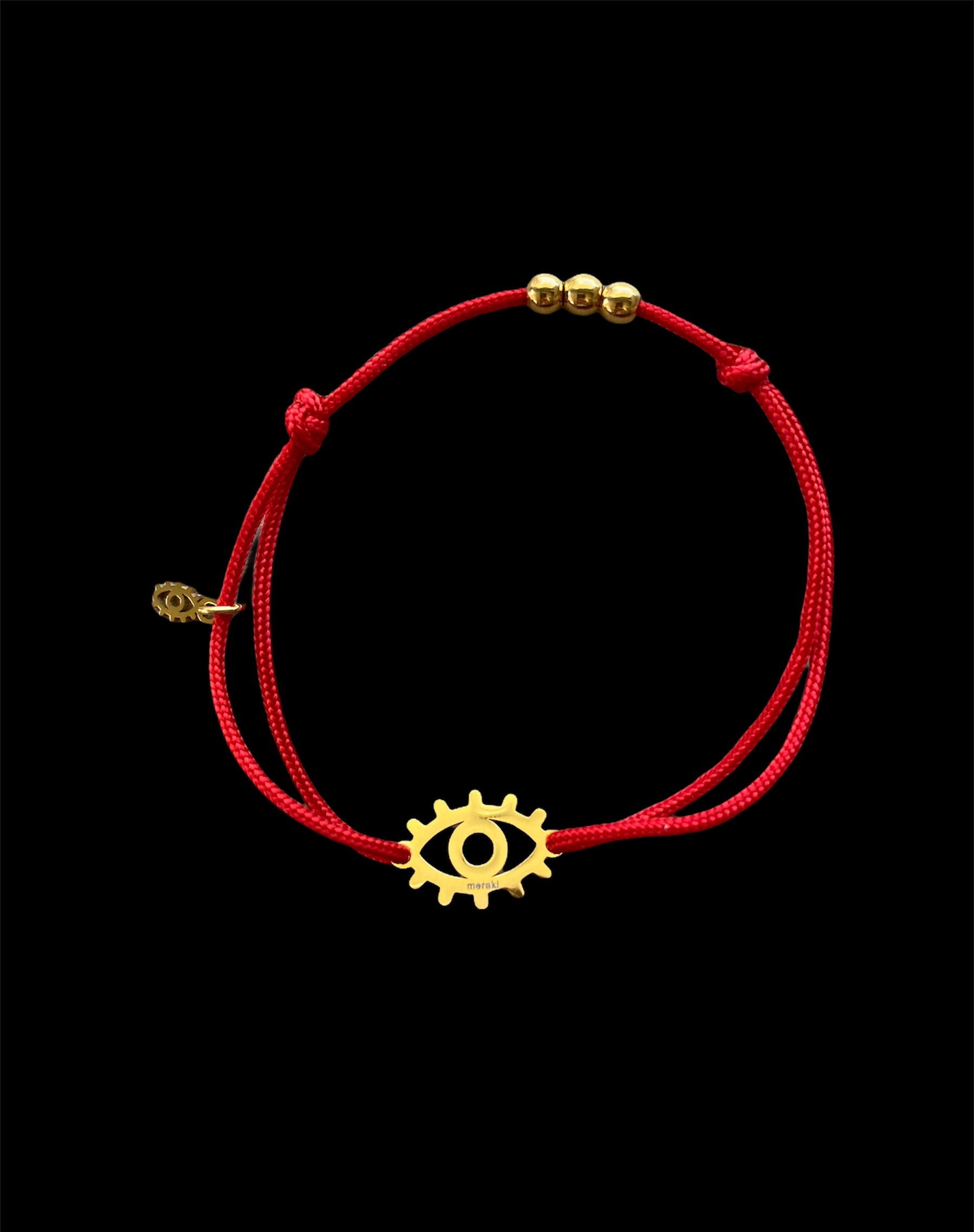 Lucky charm “Meraki” - red gold