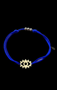 Lucky charm “Meraki” - royal blue silver