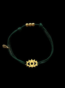 Lucky charm “Meraki” - green gold